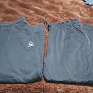 Reebok Black Joggers & Sweats Size Large